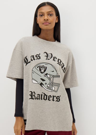 NFL Raiders Grey T-Shirt