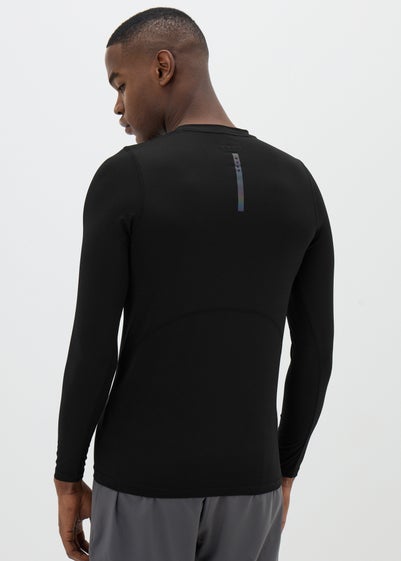 Souluxe Black Base Layer Long Sleeve Top