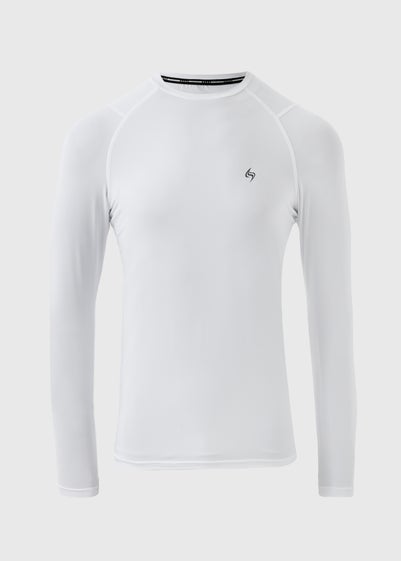 Souluxe White Base Layer Long Sleeve Top