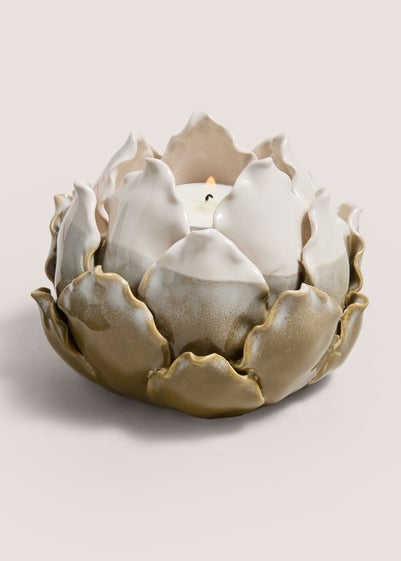 Green Artichoke Tealight Holder