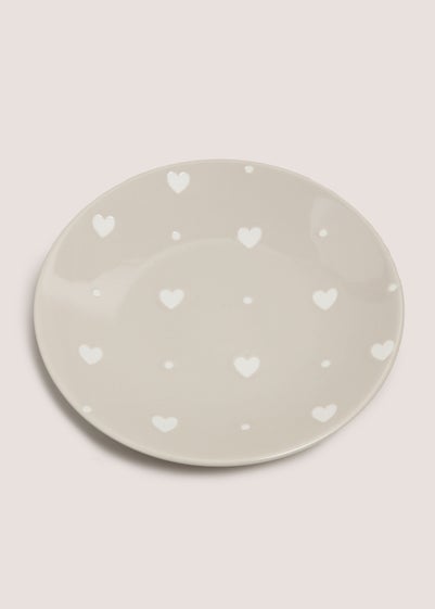 Neutral Heart Side Plate