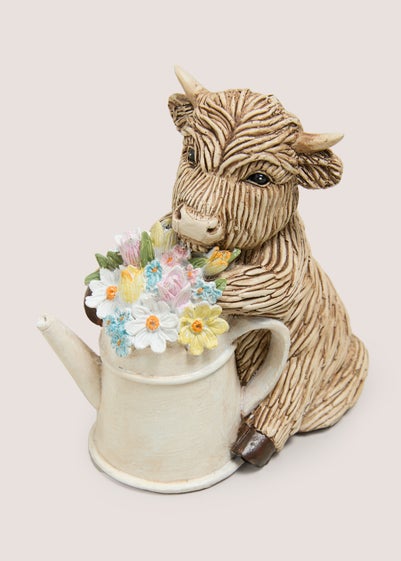 Highland Cow Watering Can