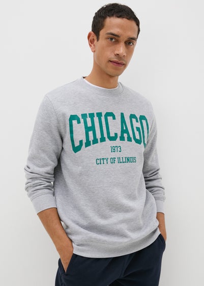 Grey Chicago Sweatshirt