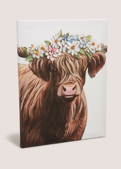 Highland Cow Canvas