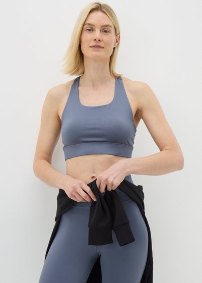 Souluxe Blue Crop Top