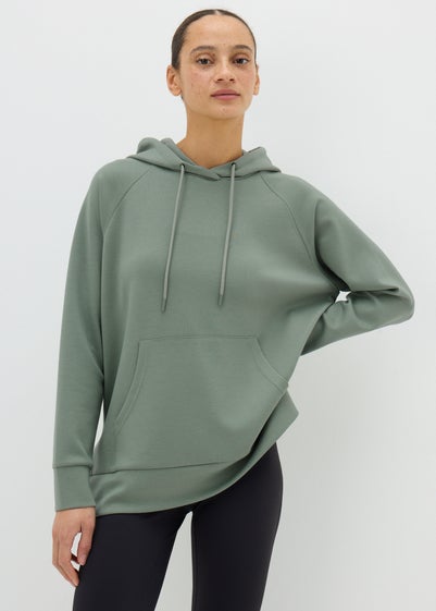 Souluxe Green Longline Hoodie