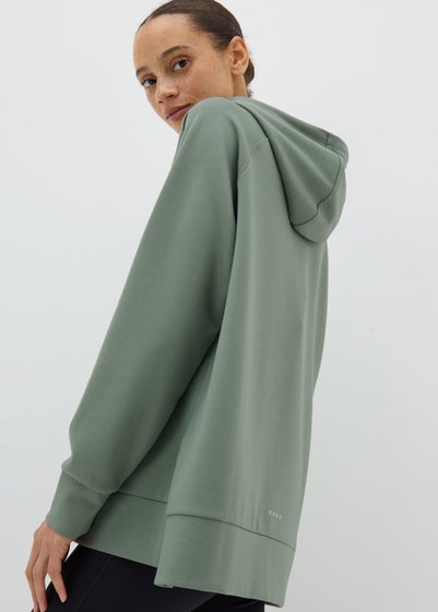 Souluxe Green Longline Hoodie