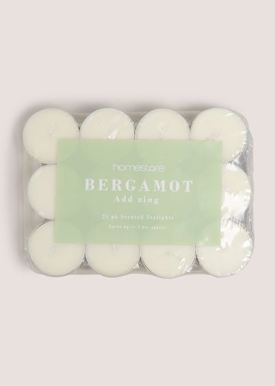 24 Pack Bergamot Tea Lights