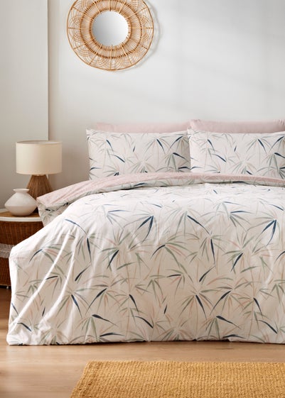 Multicolour Plant Stems Duvet Set