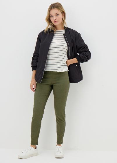 Khaki Rosie Jeggings