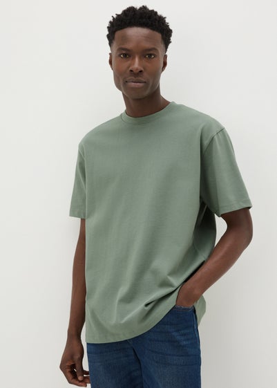 Green Oversized Heavyweight T-Shirt