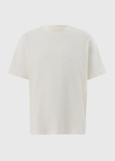 White Plain Slub T-Shirt