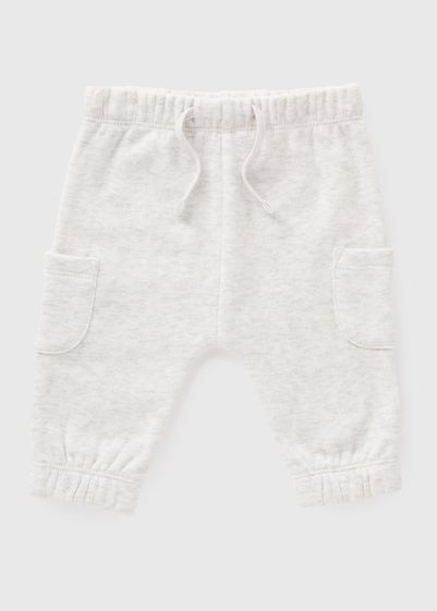 Baby Grey Cargo Jogging Bottoms (Newborn-23mths)