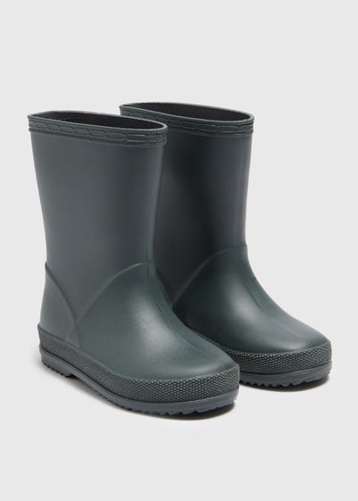 Kids Khaki Wellies (Younger 4-12)