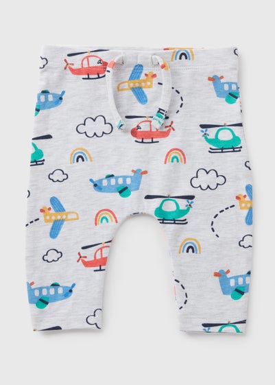 Baby Grey Transport Leggings (Newborn-23mths)