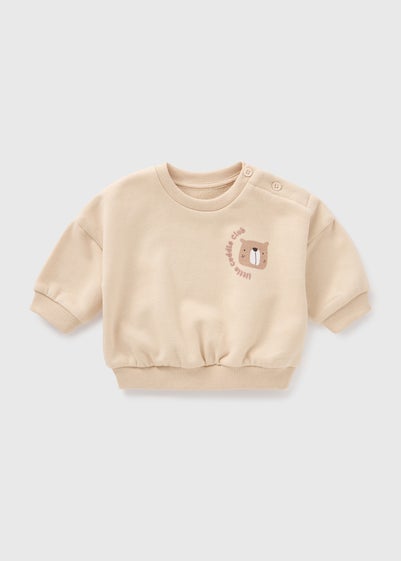 Baby Stone Bear Sweatshirt (Newborn-23mths)