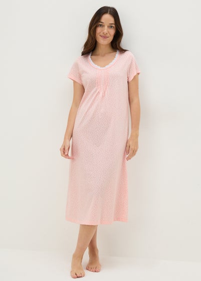 Pink Spot Pattern Nightie