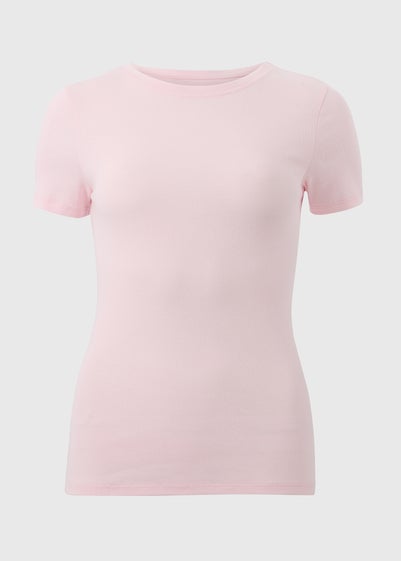 Pink Fitted T-Shirt