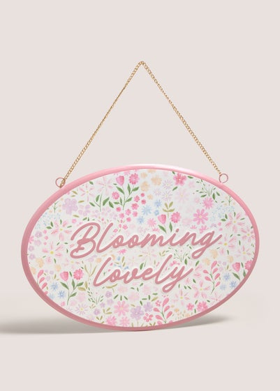 Blooming Lovely Hanging Sign