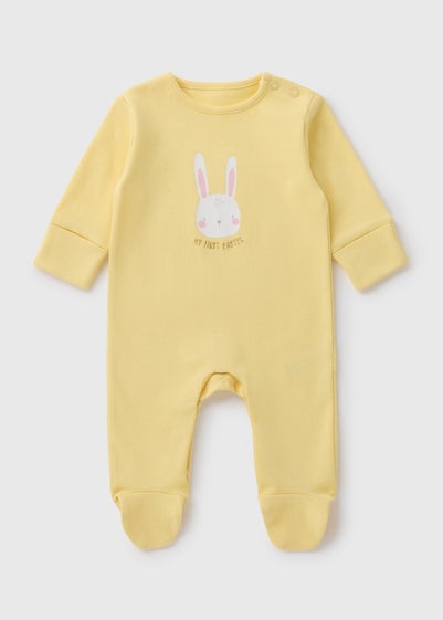 Lemon Baby My First Easter Bunny Sleepsuit (Newborn-12mths)