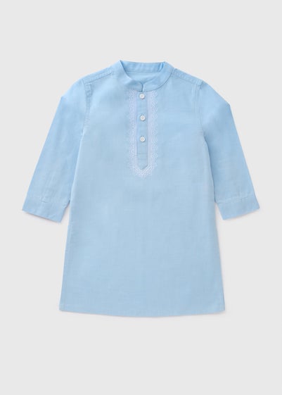 Boys Blue Kurta Shirt (1-7yrs)