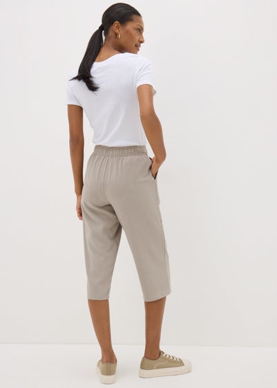 Stone Cropped Trousers