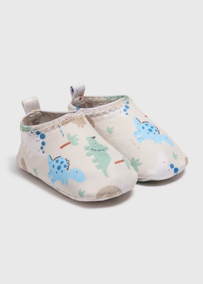 Baby Multicolour Dino Swim Shoes (Newborn-18mths)