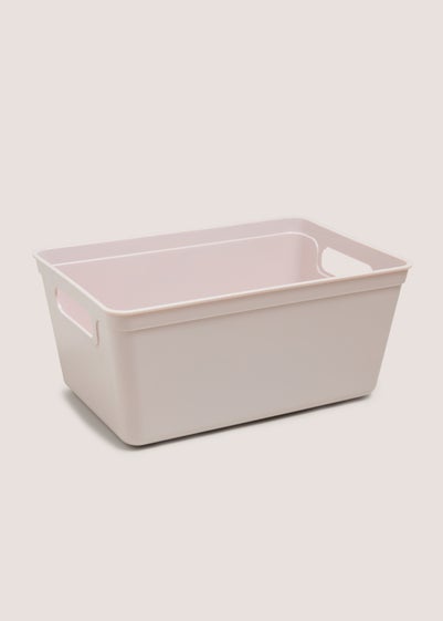 Small Pink Storage Tray (28cm x17cm x11cm)