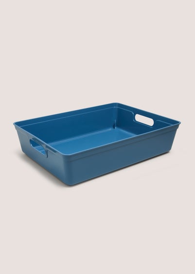 Blue Medium Storage Tray