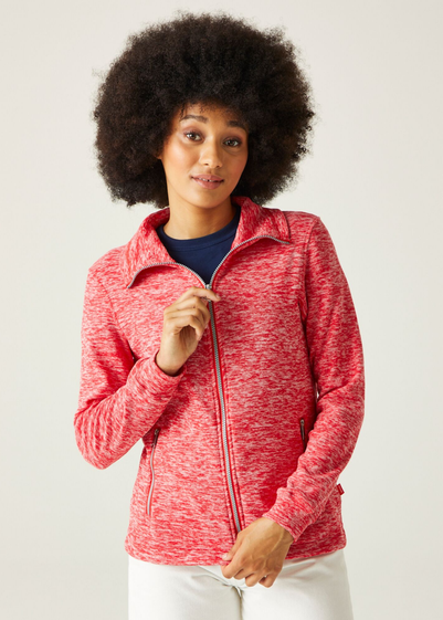 Regatta Red Azaelia Full Zip Fleece