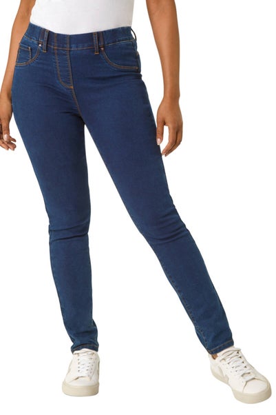 Roman Indigo Petite Denim Stretch Jegging