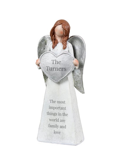 Personalised Memento Company White Angel Ornament