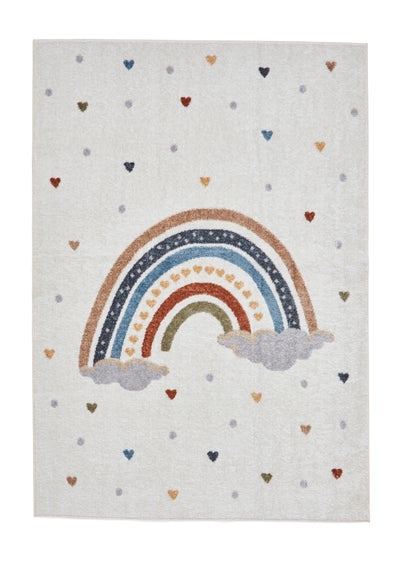 Think Rugs Vida Kids Rainbow Washable Rug