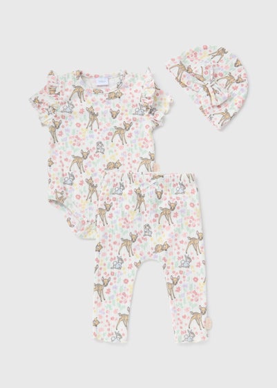 Disney Baby Cream Bambi Bodysuit & Legging Set (Newborn-18mths)