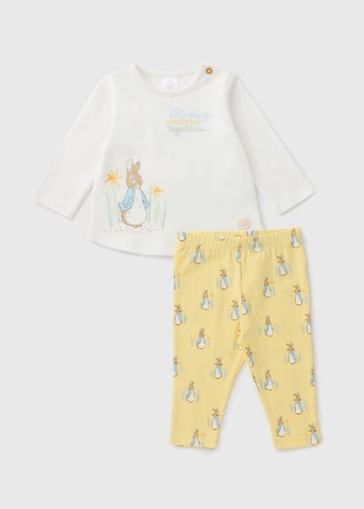 Peter Rabbit Baby Yellow Top & Legging Set (Newborn-18mths)