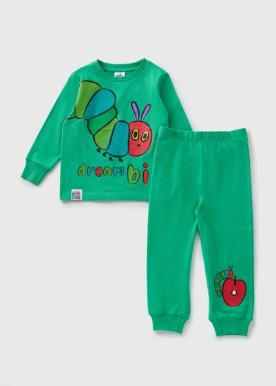 Hungry Caterpillar Kids Green Pyjama Set (1-4yrs)