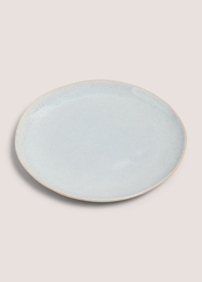 Light Blue Organic Dinner Plate