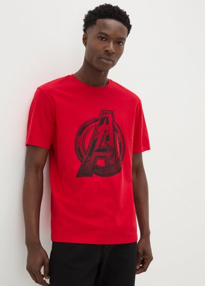 Avengers Red Logo T-Shirt