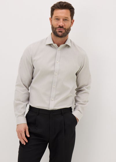 Taylor & Wright Stone Dobby Regular Fit Shirt