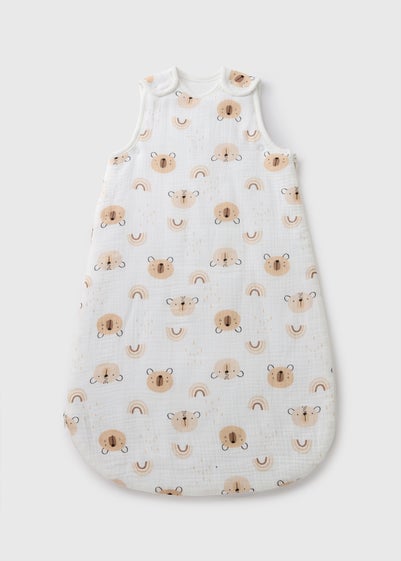 Baby White Bear Sleeping Bag (Newborn-23mths)