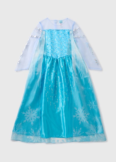 Disney Kids Blue Frozen Elsa Costume (3-10yrs)