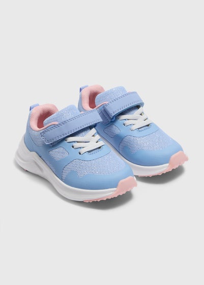 Girls Blue Sports Trainers (Younger 4-12)