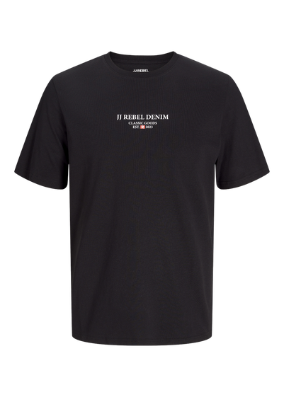 JJ Rebel Black Logo T-Shirt