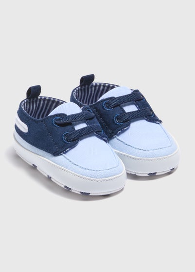 Baby Blue Boat Shoes (Newborn-18mths)