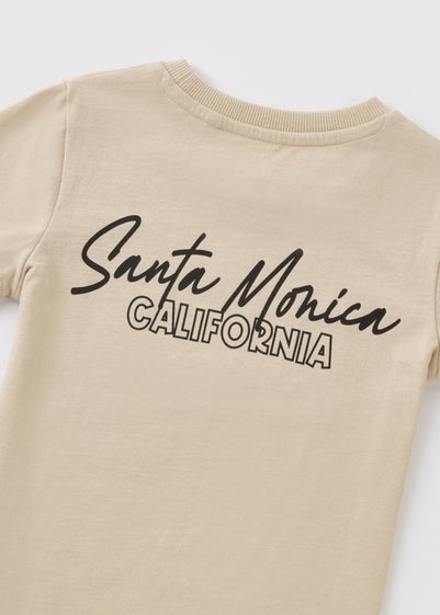 Boys Stone Santa Monica T-Shirt (1-7yrs)