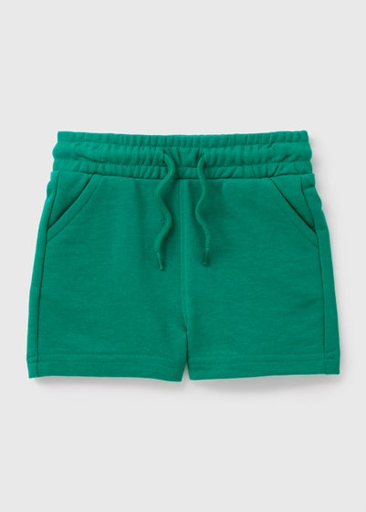 Boys Green Jogger Shorts (1-7yrs)