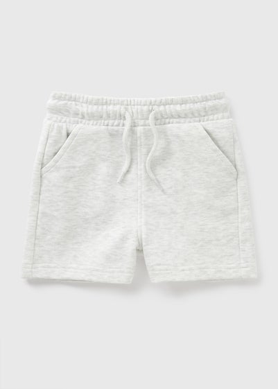 Boys Grey Marl Jogger Shorts (1-7yrs)