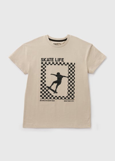 Boys Stone Skate Life T-Shirt (7-15yrs)