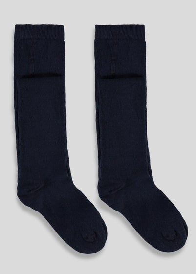 5 Pack Girls Navy Soft Tights (2-13yrs)