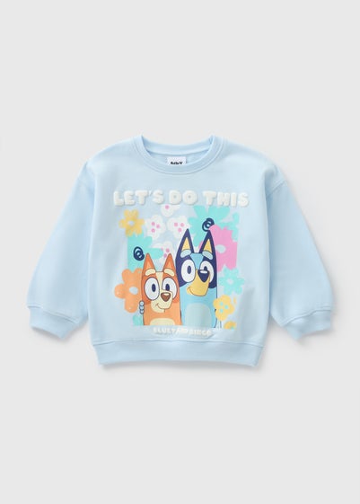 Bluey Kids Floral Sweatshirt (1-7yrs)